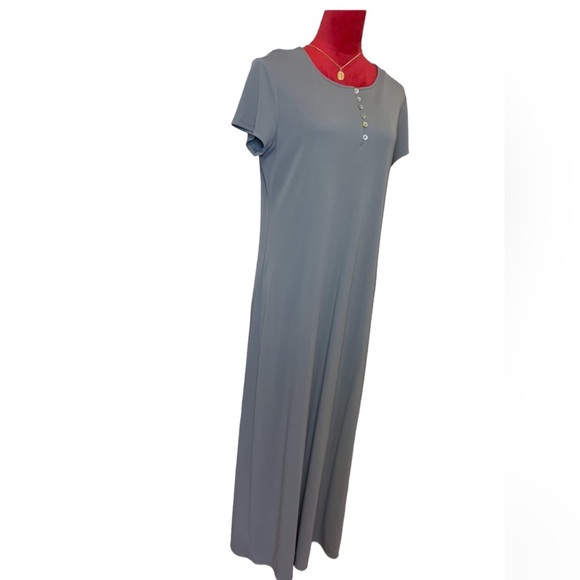 J JILL SHORT SLEEVE MAXI DRESS - Picture 3 of 8